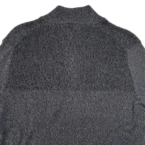 Club Room Dark Grey Marl Cotton Mens Sweater Size Small - Picture 7 of 9